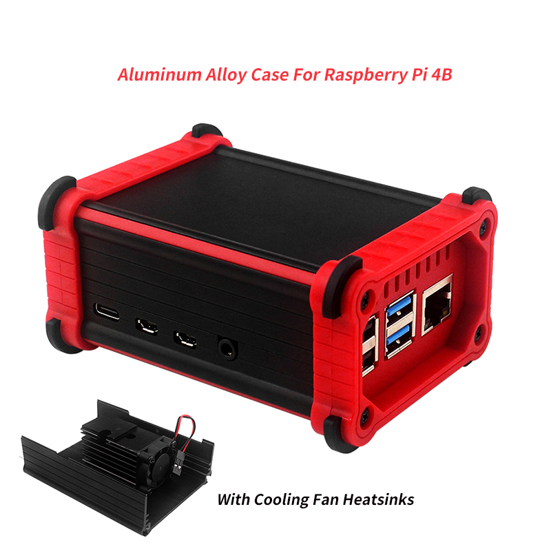 Argon One V3 M.2 Nvme Case - Raspberry Pi 4B Alüminyum Alaşımlı Kasa