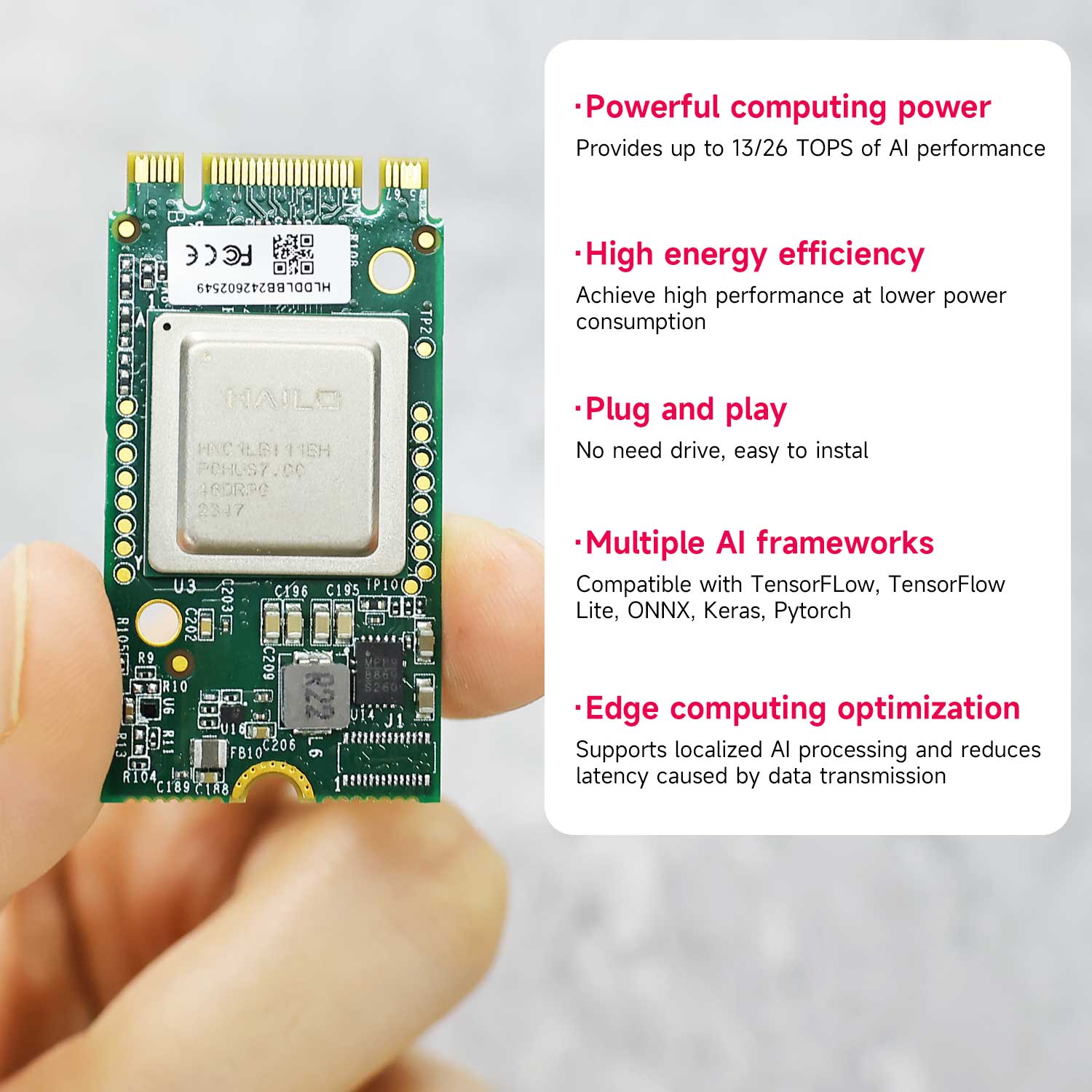 Hailo 8/8l Yapay Zeka Hızlandı - Raspberry Pi Ai Kit Hailo-8L incelemesi ve fiyatı