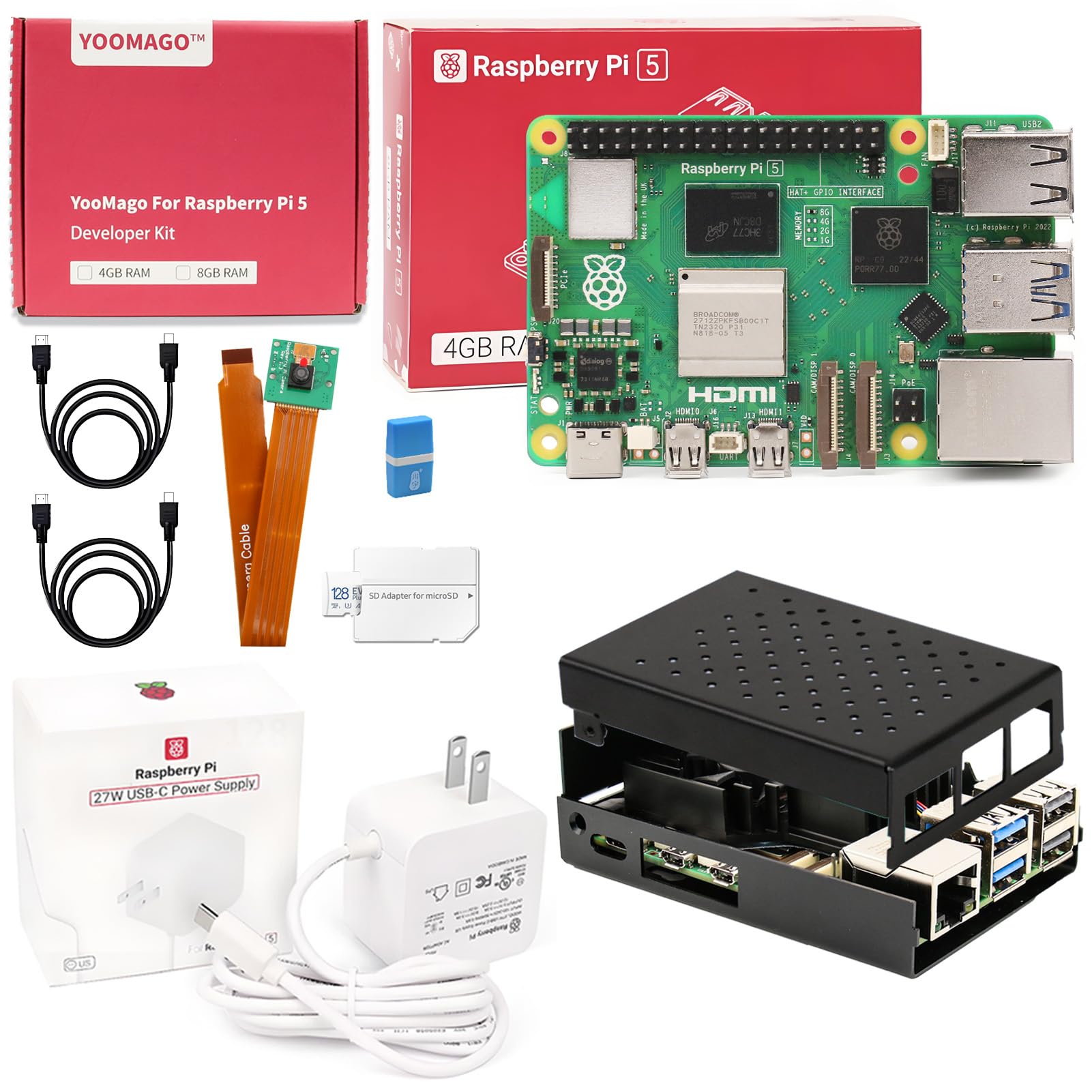 Yeni Orijinal Geliştirme Kartı - Raspberry Pi 4 8Gb Ram Kit incelemesi ve fiyatı