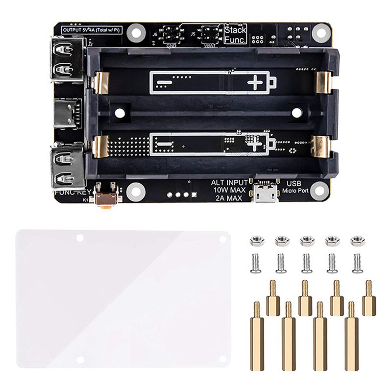 AA08-2X Raspberry Pi 4 için UP - Raspberry Pi Uninterrupted Power Supply Ups 18650 incelemesi ve fiyatı