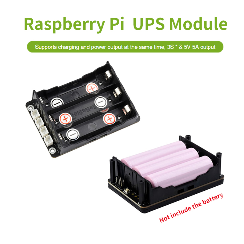 Raspberry Pi 5 UPS HAT Desteği - Raspberry Pi Uninterrupted Power Supply Ups 18650 incelemesi ve fiyatı