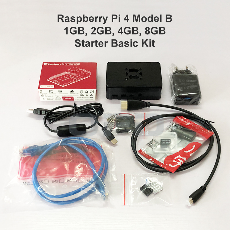 Raspberry Pi 4 Model B 1GB/2GB - Raspberry Pi 4 8Gb Ram Kit incelemesi ve fiyatı