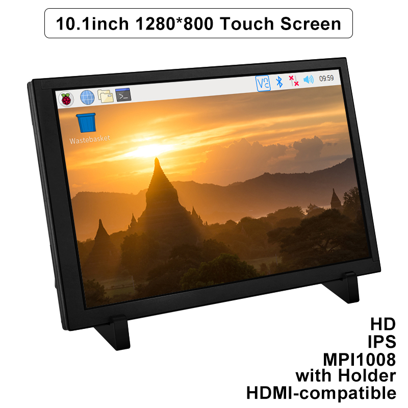 10.1 İnç Raspberry Pi 4B Dokun - Raspberry Pi 10.1 Inch Capacitive Touch Screen Ips incelemesi ve fiyatı