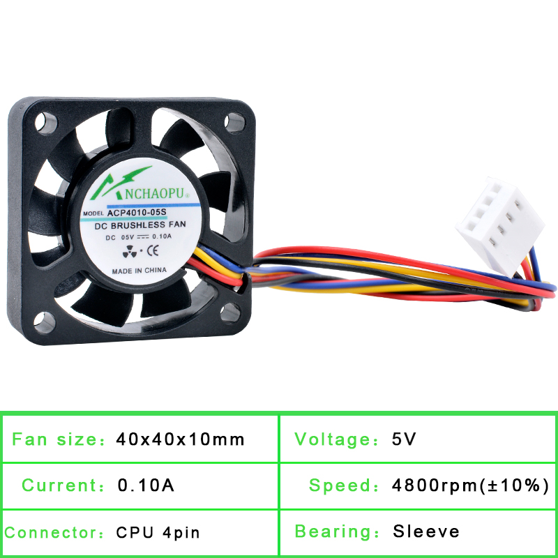 ANCHAOPU 4cm 40mm Fan 40x40x10 - Raspberry Pi Water Cooling Kit incelemesi ve fiyatı