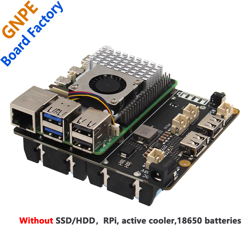 Raspberry Pi 5X1202 UPS Kartı  - Raspberry Pi Uninterrupted Power Supply Ups 18650 incelemesi ve fiyatı