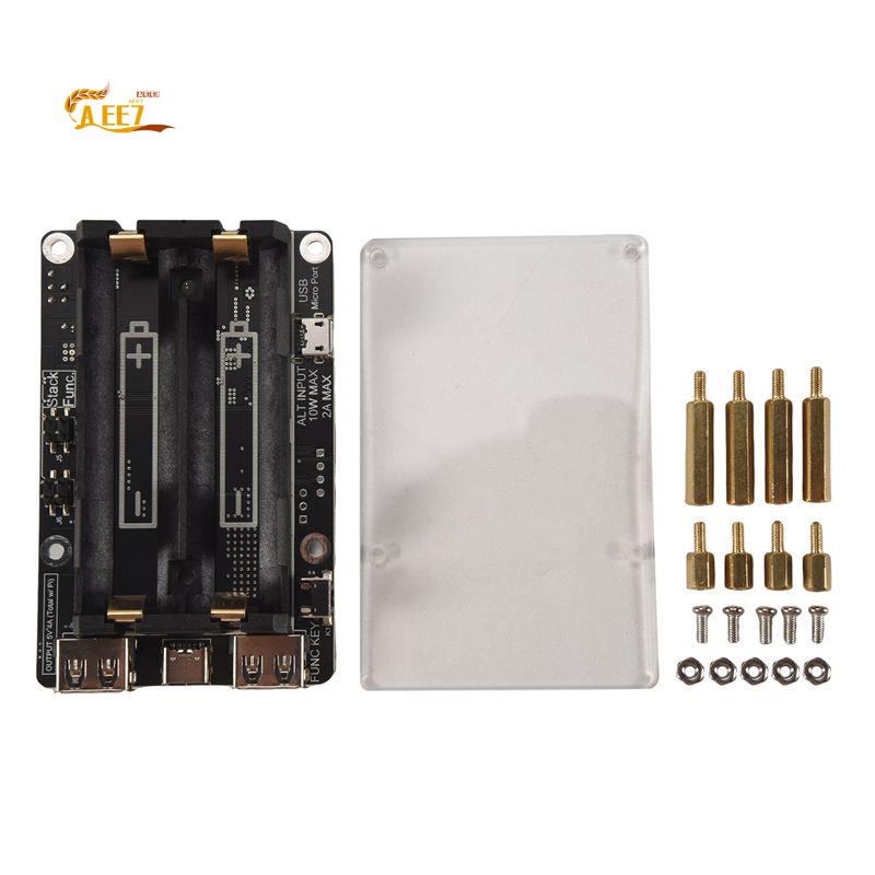 AEE7-Raspberry Pi 4 için UPS G - Raspberry Pi Uninterrupted Power Supply Ups 18650 incelemesi ve fiyatı