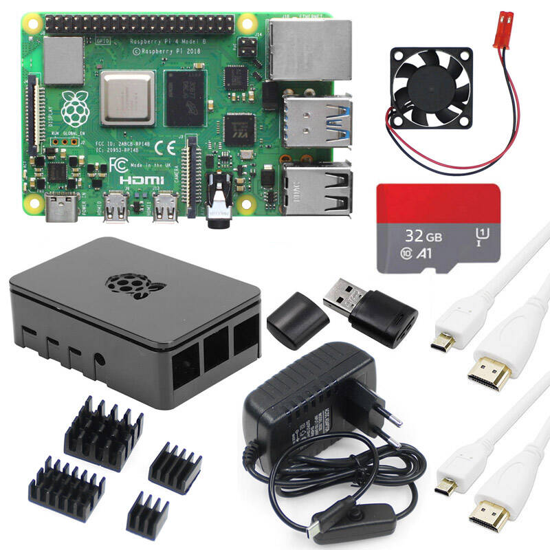 Raspberry Pi 4B 8GB Temel Kiti - Raspberry Pi 4 8Gb Ram Kit incelemesi ve fiyatı