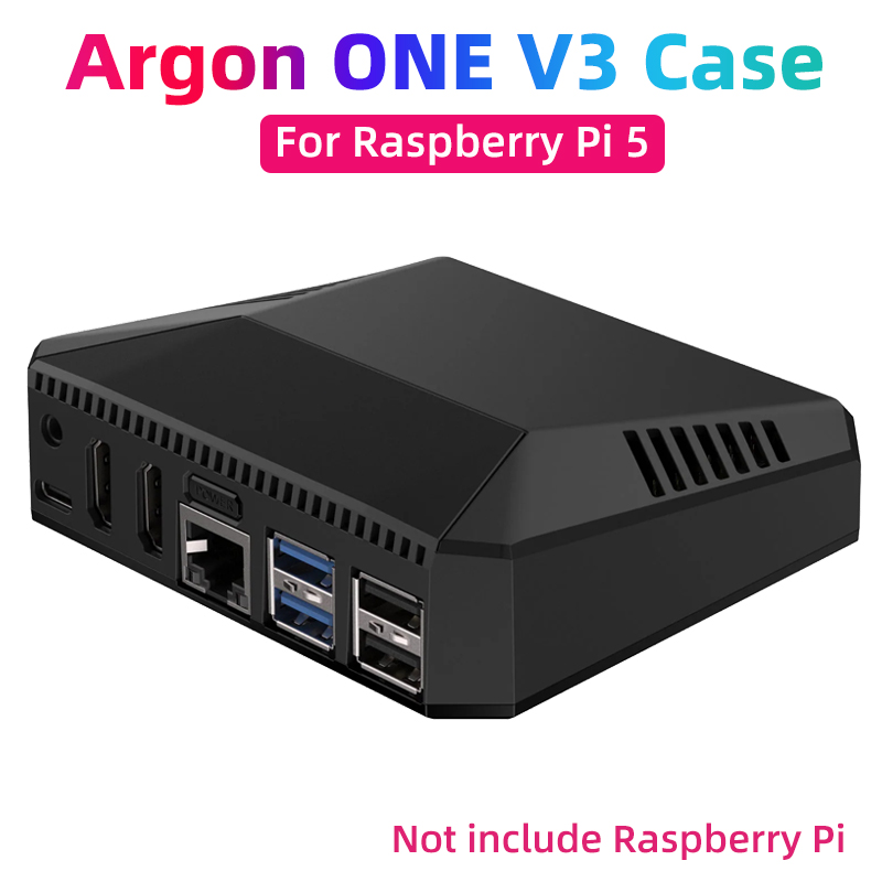 Argon bir V3 durumda ahududu P - Argon One V3 M.2 Nvme Case incelemesi ve fiyatı